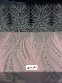 پارچه مجلسی طرح سنگ کاری الیزابت