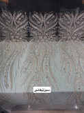 پارچه مجلسی طرح سنگ کاری الیزابت